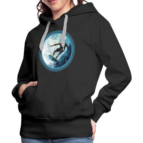 Surfing Freedom - Women's Premium Hoodie