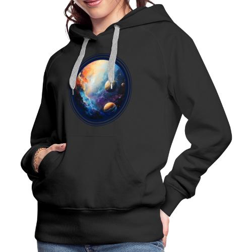 Nebula of Planets - Women's Premium Hoodie