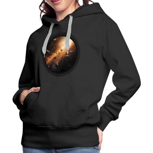 Asteroids Pulse - Women's Premium Hoodie