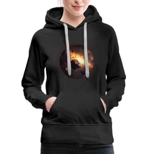 Asteroids Drift - Women's Premium Hoodie