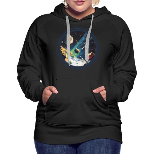 Celestial Collision - Women's Premium Hoodie