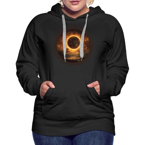 Eclipse Canvas - Women's Premium Hoodie