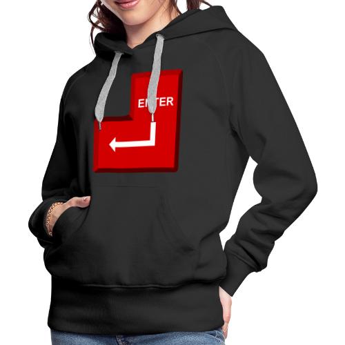 Just Press Enter - Women's Premium Hoodie
