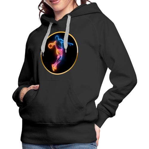 Basketball: Slam Dunk Afterglow - Women's Premium Hoodie