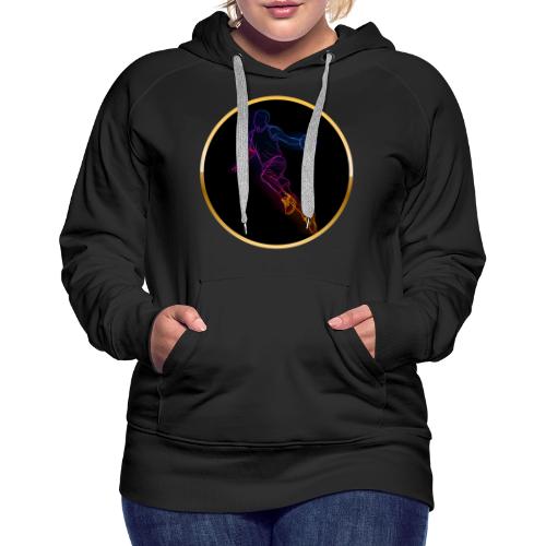 Basketball: Neon Jump Shot - Women's Premium Hoodie