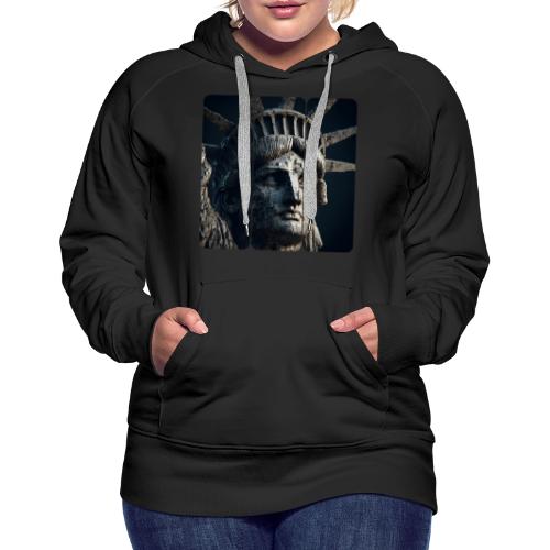 USA: Liberty in Shadows - Women's Premium Hoodie