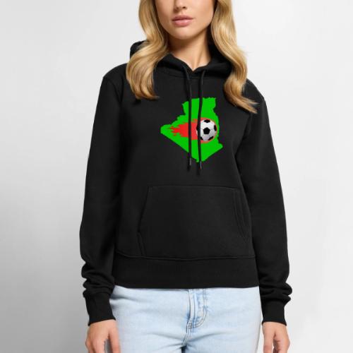 Algerian Football Fire - Women's Premium Hoodie