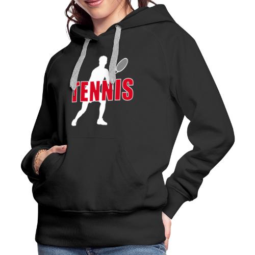 Red Court Tennis - Women's Premium Hoodie