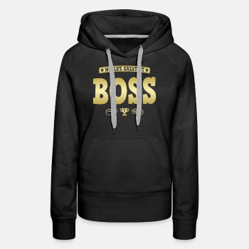 World's Greatest Boss - Premium hoodie for women