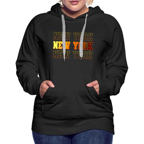 New York Varsity Echo - Women's Premium Hoodie