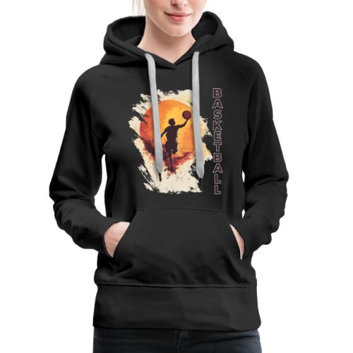 Basketball Stride - Women's Premium Hoodie