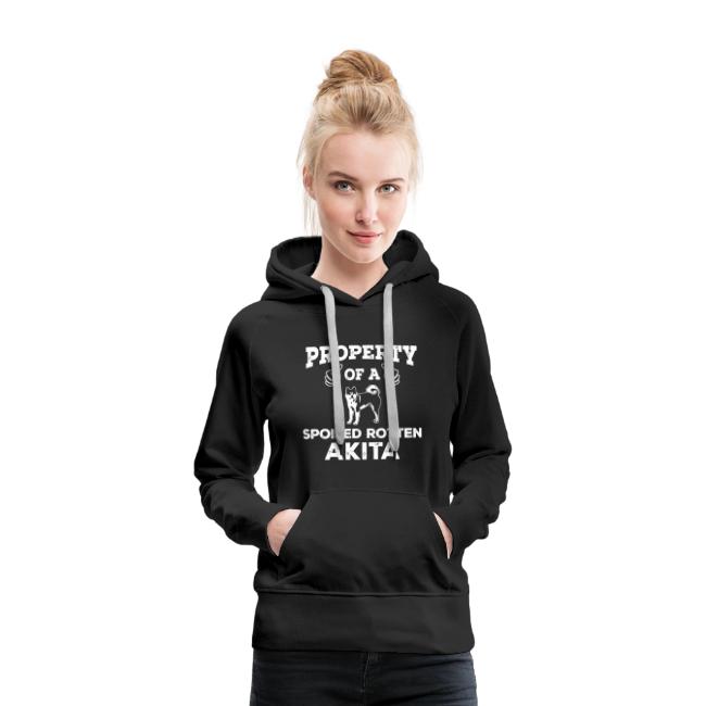 Property Of A Spoiled Rotten Akita Cool Gift