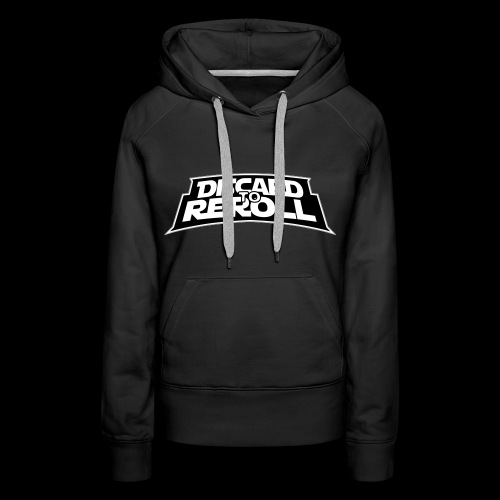 Discard to Reroll: Logo Only - Women's Premium Hoodie