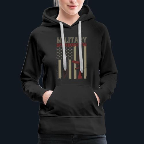 Military Strength - Women's Premium Hoodie