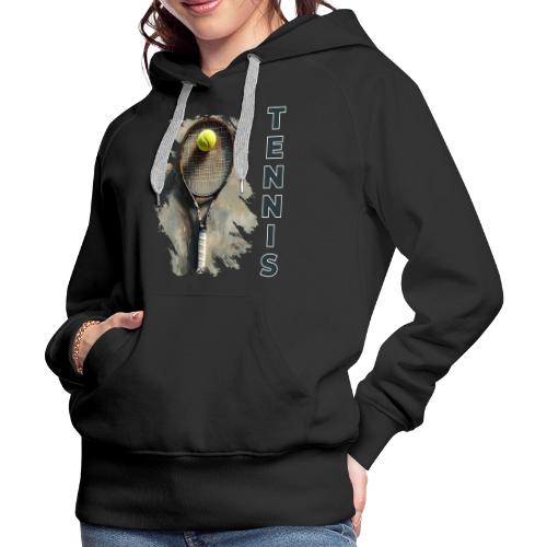 Tennis Power Play - Women's Premium Hoodie