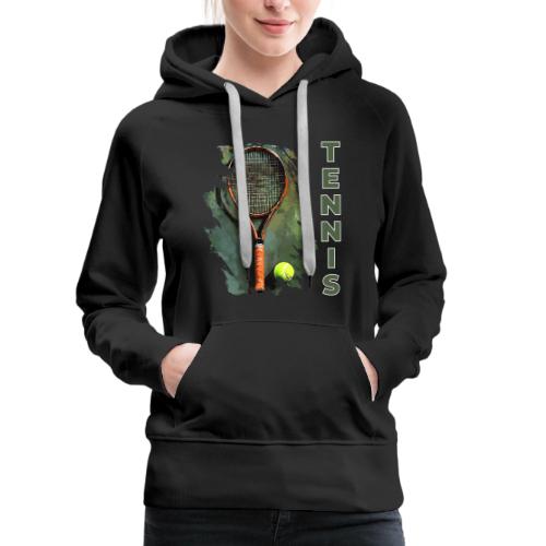 Tennis Precision Strike - Women's Premium Hoodie
