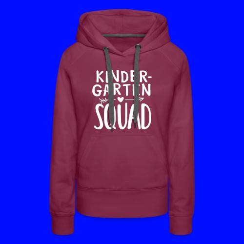 Kindergarten Squad Teacher Team T-Shirts - Women's Premium Hoodie