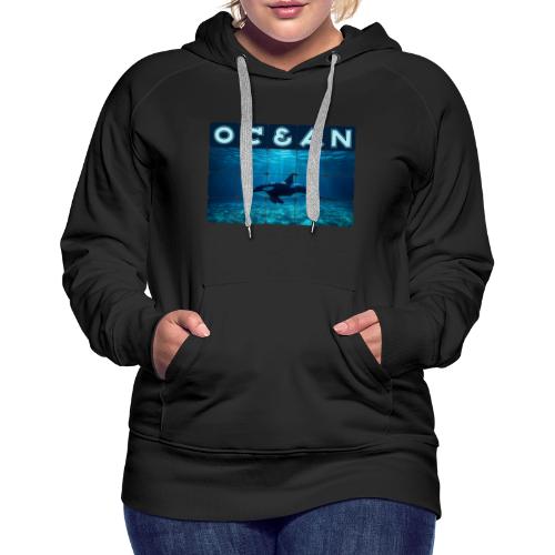 Ocean: Orca in Motion - Women's Premium Hoodie
