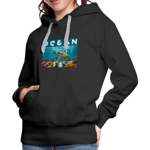 Ocean: Gentle Voyager - Women's Premium Hoodie