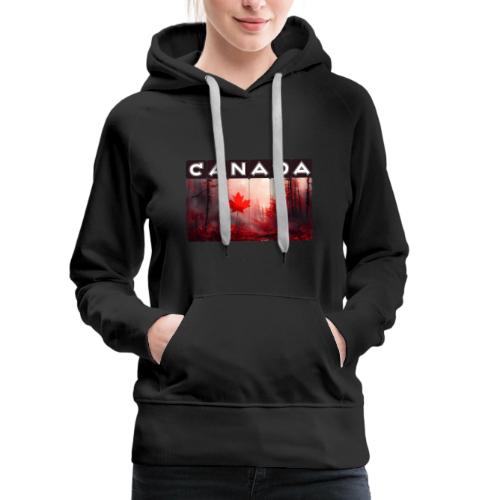 Canada Nature Vibes - Women's Premium Hoodie