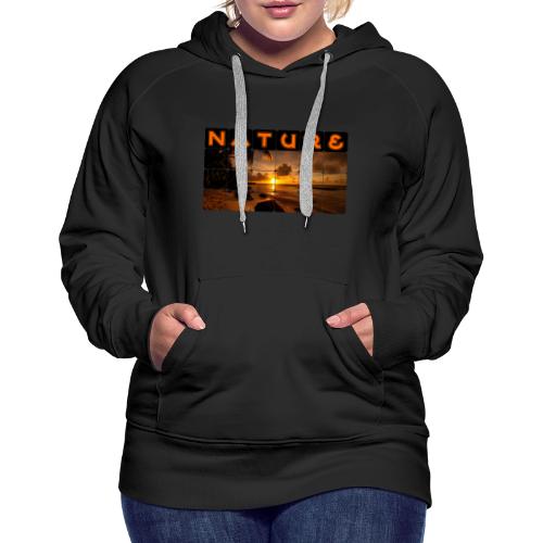 Nature: Golden Hour Escape - Women's Premium Hoodie
