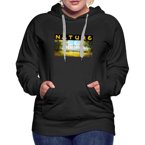 Nature: Summer Fields - Women's Premium Hoodie