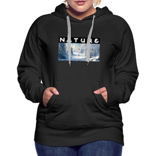 Nature: Frozen Horizon - Women's Premium Hoodie