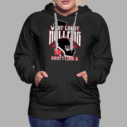 Grappling X West Coast Rollers - Women's Premium Hoodie
