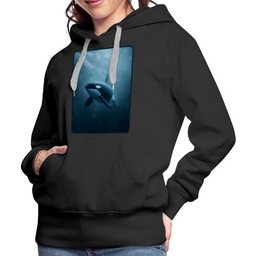 Orca Ocean Wildlife Design - Women's Premium Hoodie