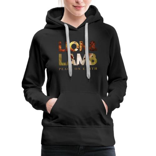 The lion and the lamb - Women's Premium Hoodie