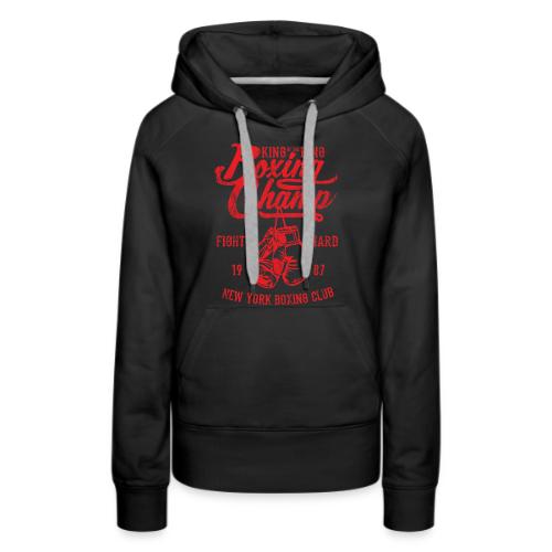 Boxing Champ - Women's Premium Hoodie