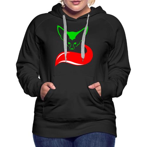 The Fennec, the Desert Fox of Algeria - Women's Premium Hoodie