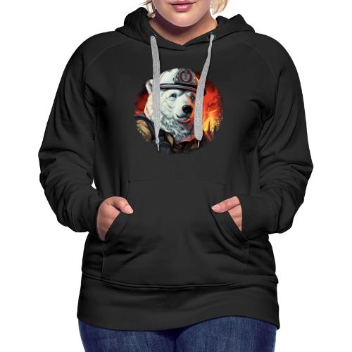 Firefighter polar bears - Women's Premium Hoodie
