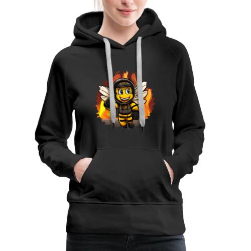 Firefighter Bee - Women's Premium Hoodie