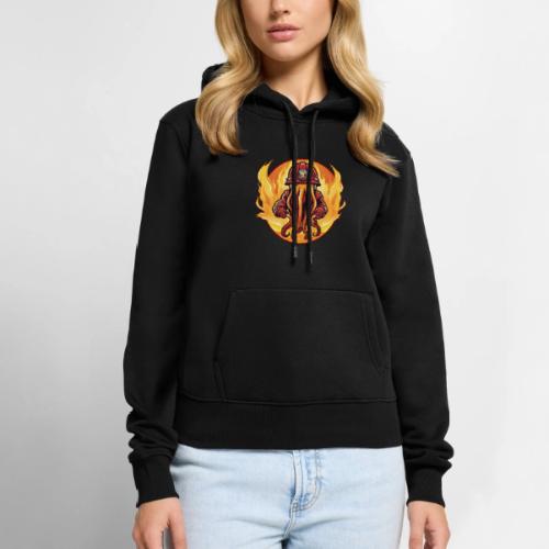 jellyfish Firefighter - Women's Premium Hoodie