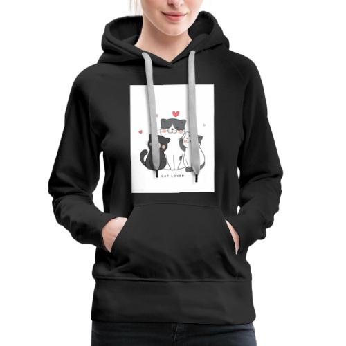 Cat Love - Women's Premium Hoodie