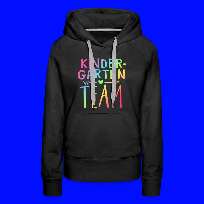 Kindergarten Team Neon Rainbow Teacher T-Shirts