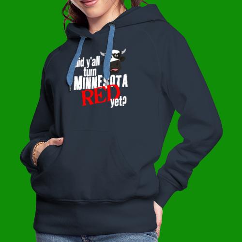 Turn Minnesota Red - Women's Premium Hoodie