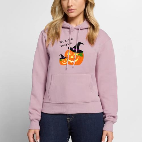 My Little Pumpkin in a Witches Hat - Women's Premium Hoodie