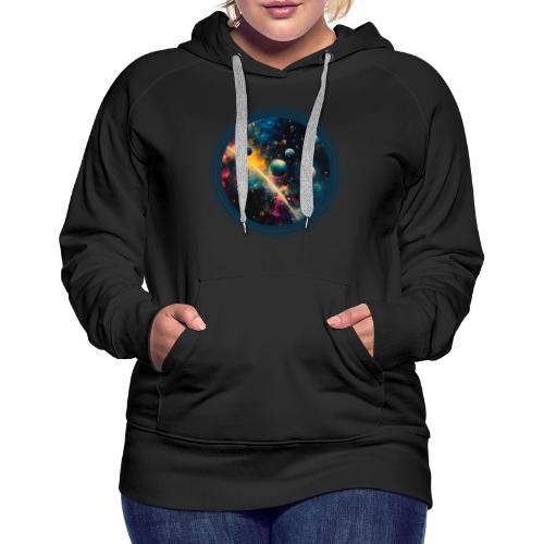 Painted Planetscape - Women's Premium Hoodie