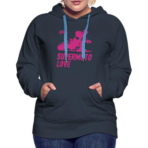 Supermoto Love - Women's Premium Hoodie