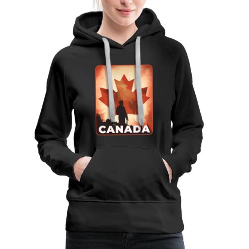 Canada Stands Tall - Women's Premium Hoodie