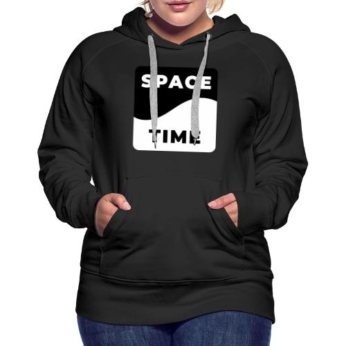 Space-time: Warped Reality - Women's Premium Hoodie
