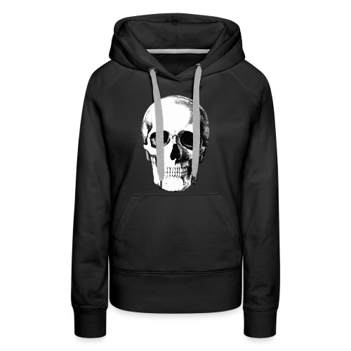 Human Skull - Women's Premium Hoodie