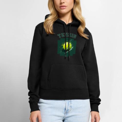 Tennis Motion - Women's Premium Hoodie