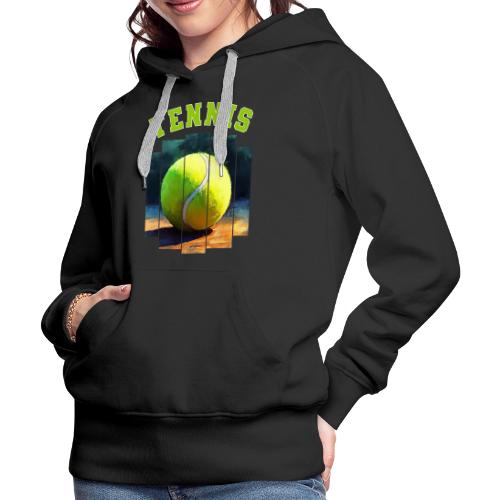 Tennis Vibes Only - Women's Premium Hoodie