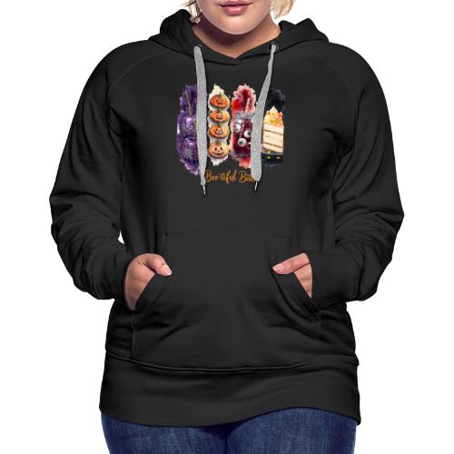 Spooky Cute Halloween Treats Art - Women's Premium Hoodie