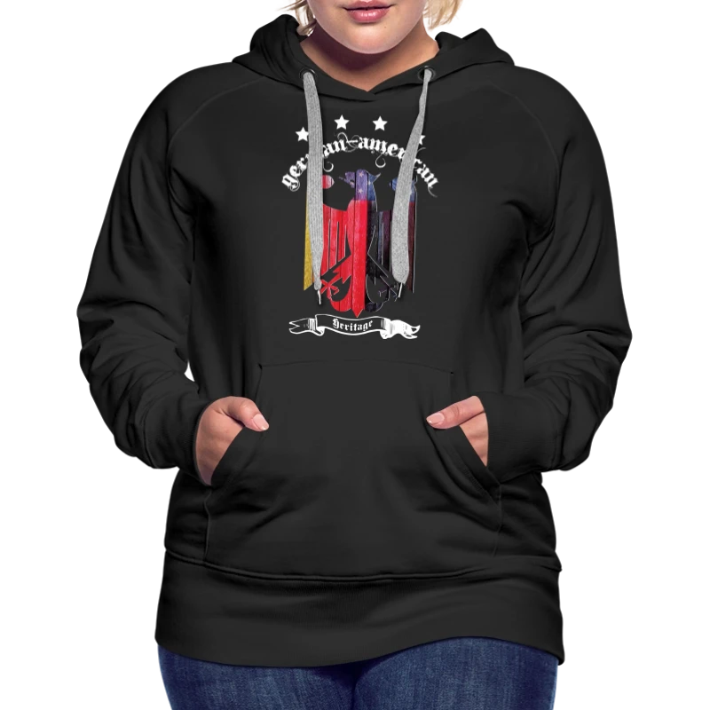 German American Heritage - Women's Premium Hoodie