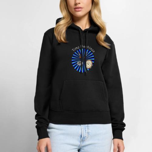 Time Machines Space Vortex - Women's Premium Hoodie