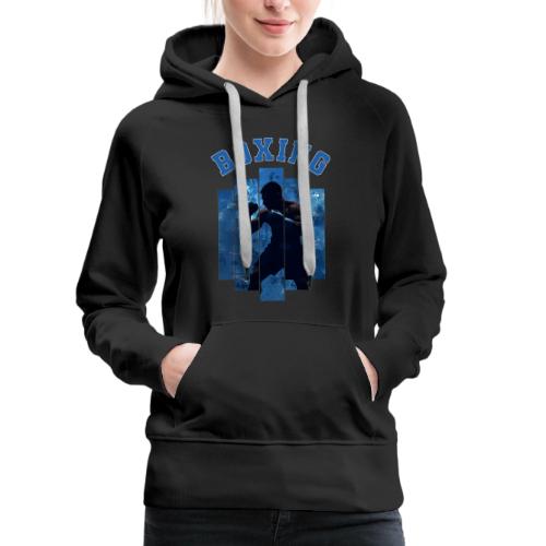 Boxing Never Stops - Women's Premium Hoodie
